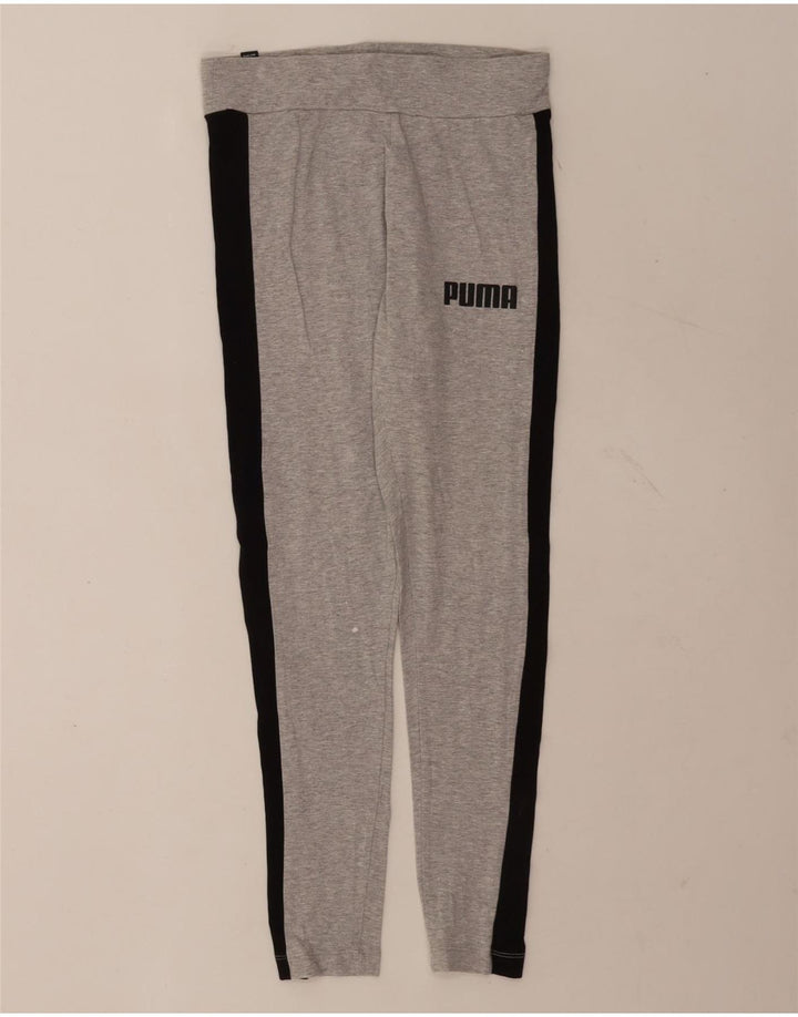 Leggings Puma para mujer UK 44 Gris medio Colorblock