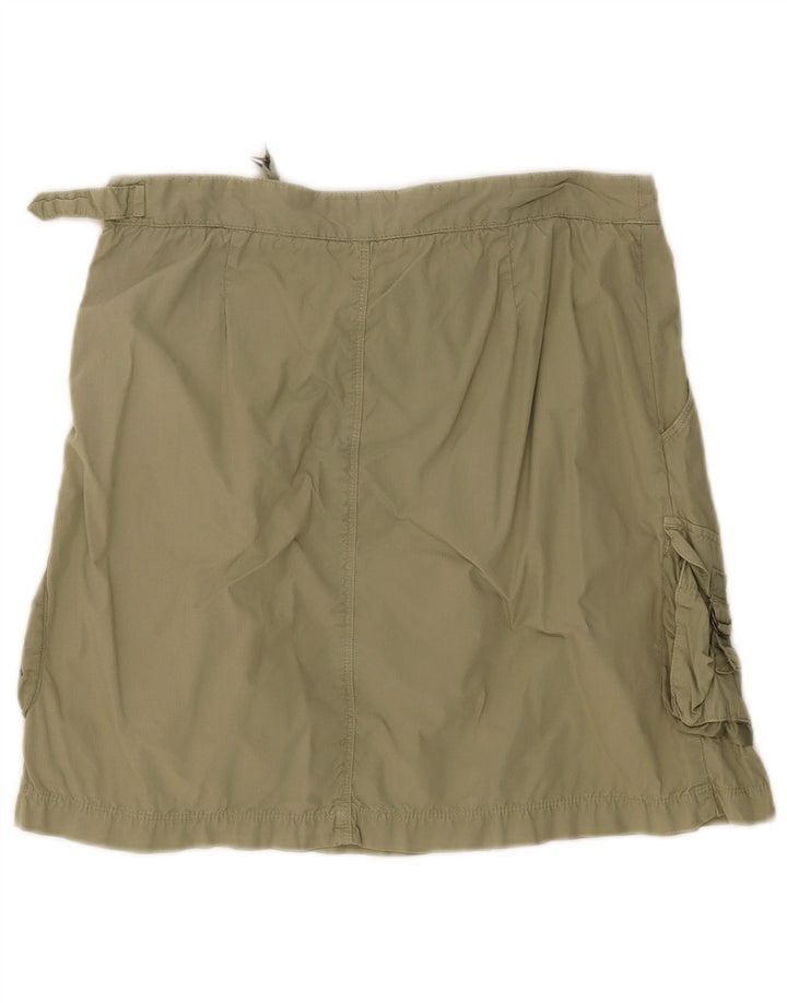 WOOLRICH Minifalda cargo para mujer W29 Algodón caqui medio
