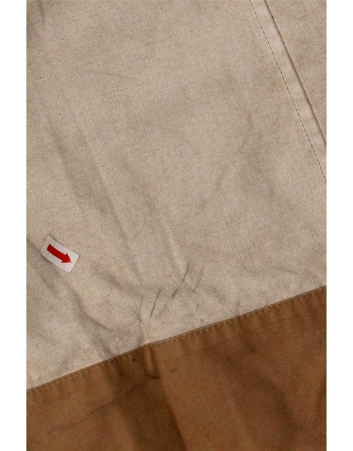 MURPHY & NYE Abrigo cruzado para mujer UK 44 Algodón beige medio