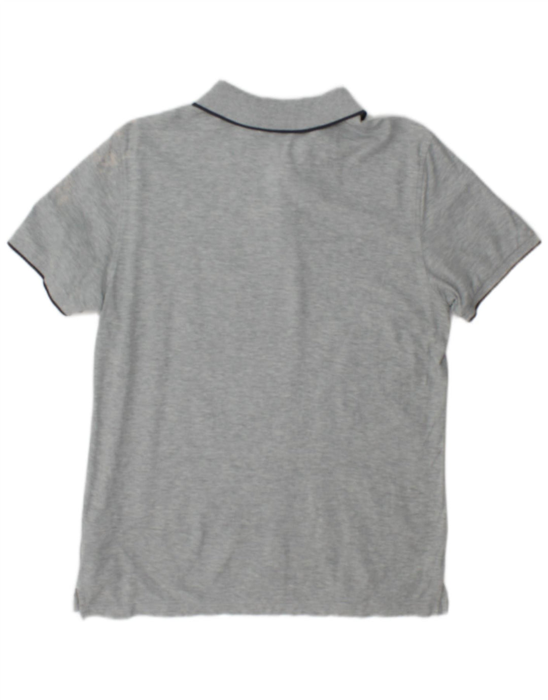 Polo Calvin Klein para hombre de algodón moteado gris pequeño
