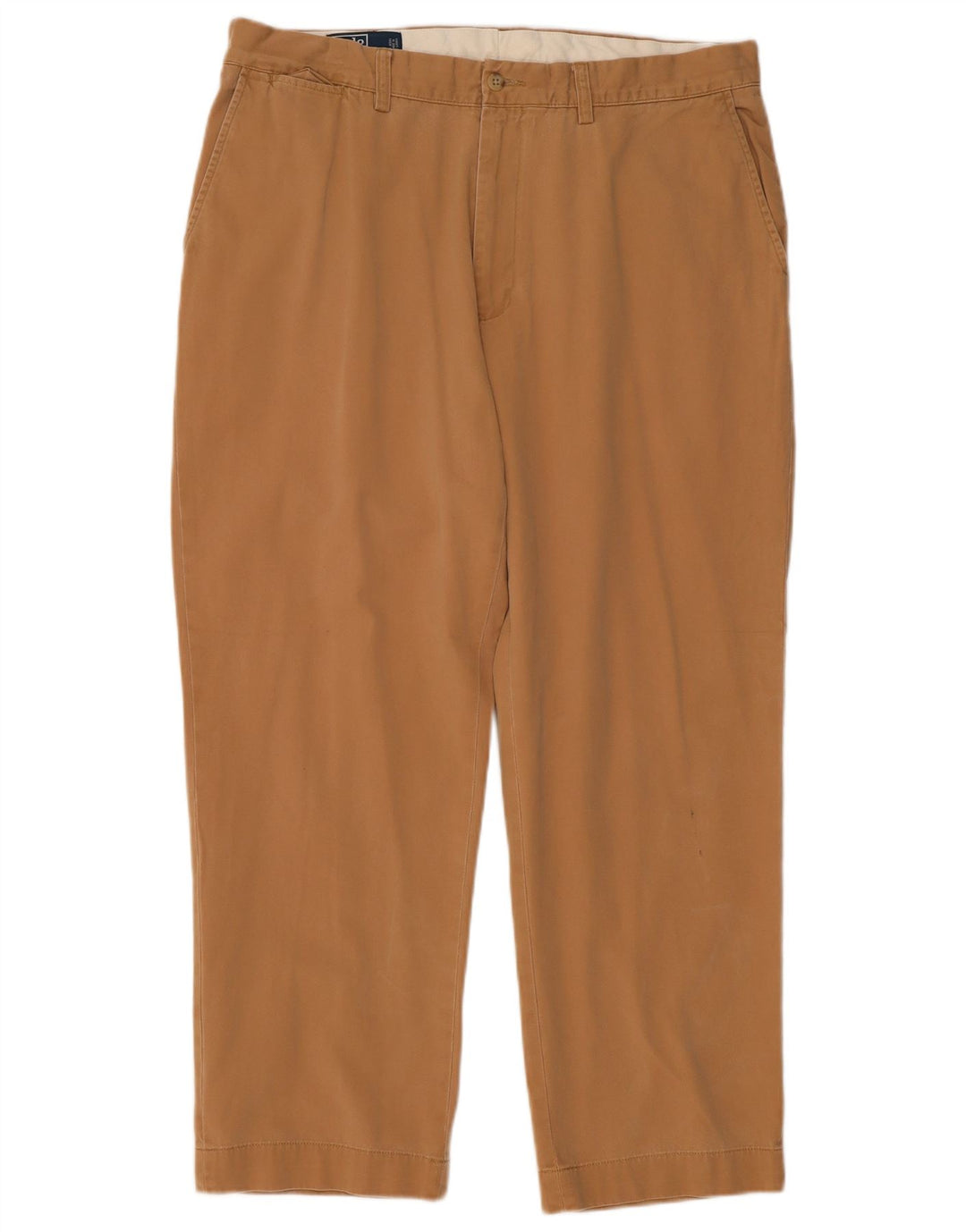 Polo Ralph Lauren Pantalón chino recto para hombre W38 L30 Algodón beige clásico
