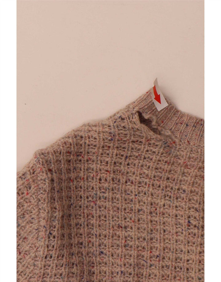 Marks & Spencer - Cárdigan para mujer, talla 40, talla grande, lana moteada gris