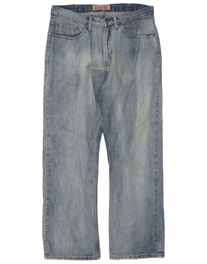 Wrangler Vaqueros Bootcut de Ajuste Relajado para Hombre W34 L32 Azul