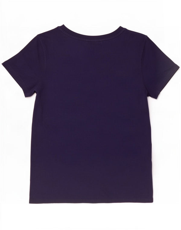 Levi's Camiseta para mujer Top UK 14 Medium Azul marino Algodón