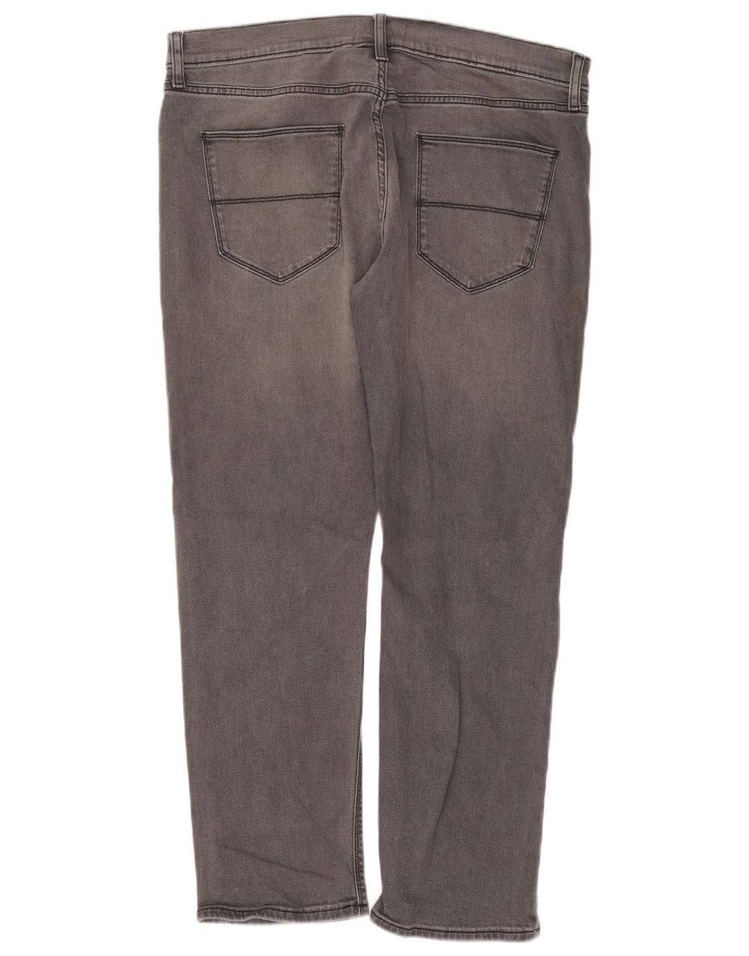 Marks & Spencer Vaqueros ajustados para hombre W36 L29 Algodón gris