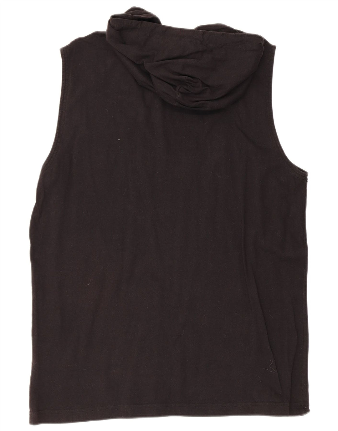 Champion Chaleco Gráfico Con Capucha Para Hombre XL Algodón Negro