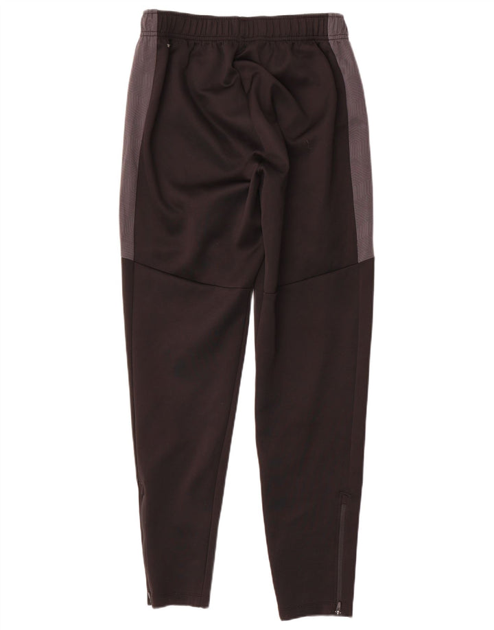 Puma Pantalones De Chándal Para Hombre Grande Negro Geométrico Poliéster