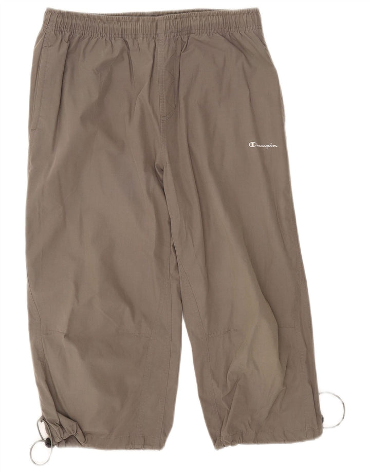 Champion Capri Pantalones De Chándal Para Hombre Algodón Gris Grande