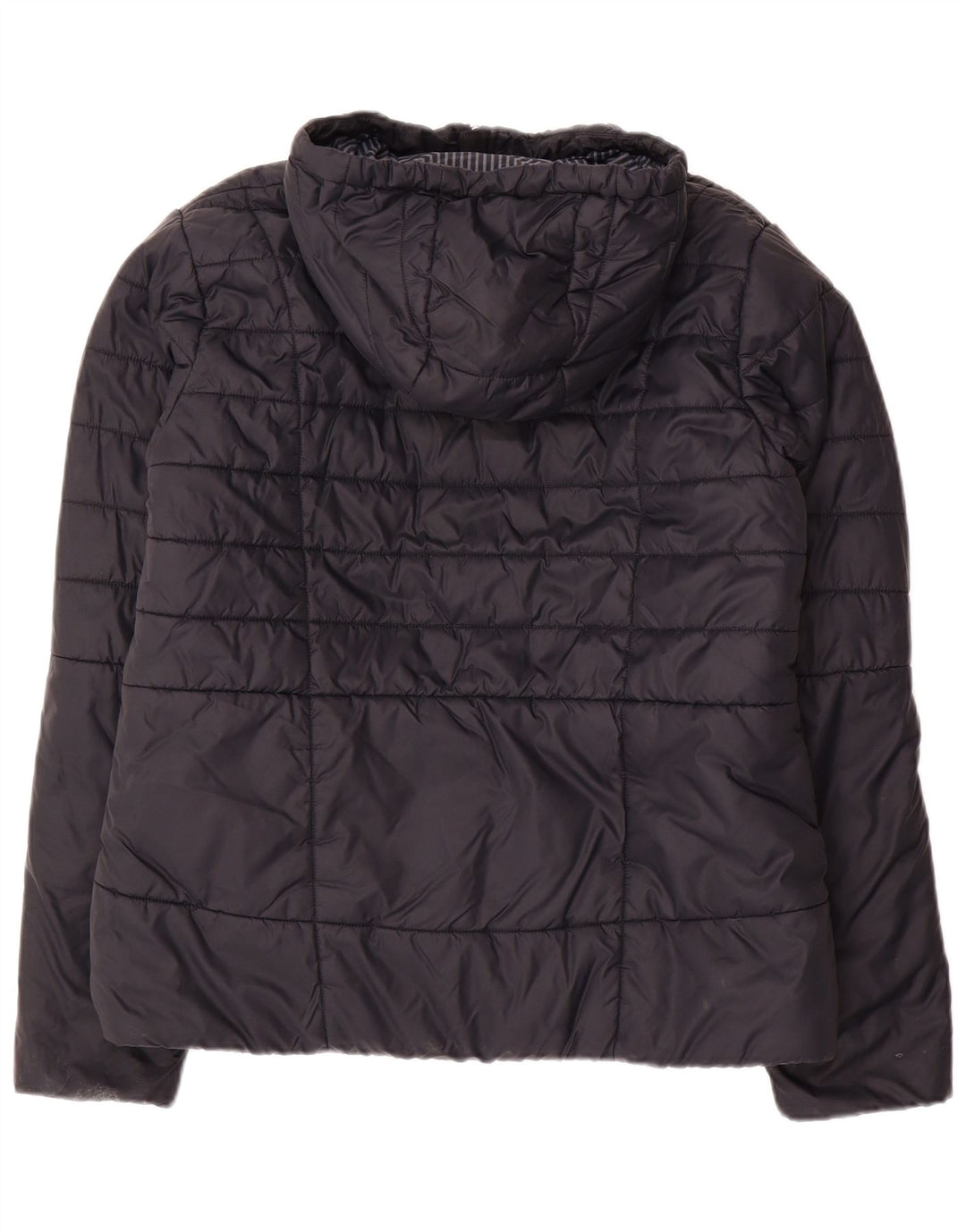 Under Armour Chaqueta acolchada con capucha Cold Gear para mujer UK 46 Large Nylon negro