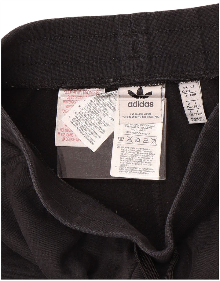 ADIDAS Pantalones de chándal para niño Joggers 12-13 años Negro Algodón