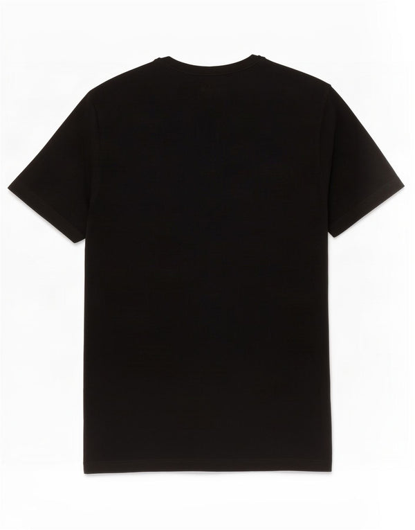 Hugo Boss Hombre Camiseta Top Grande Algodón Negro