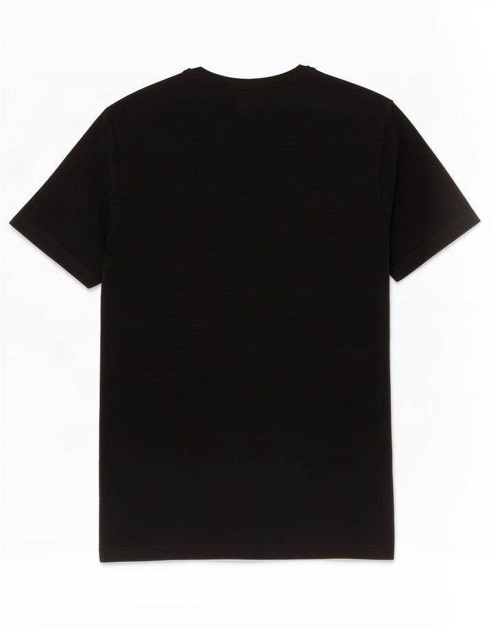 Hugo Boss Hombre Camiseta Top Grande Algodón Negro