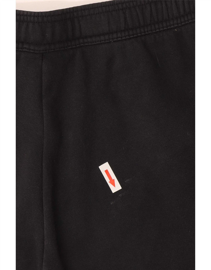 Adidas - Pantalones cortos deportivos para hombre, talla grande, algodón negro
