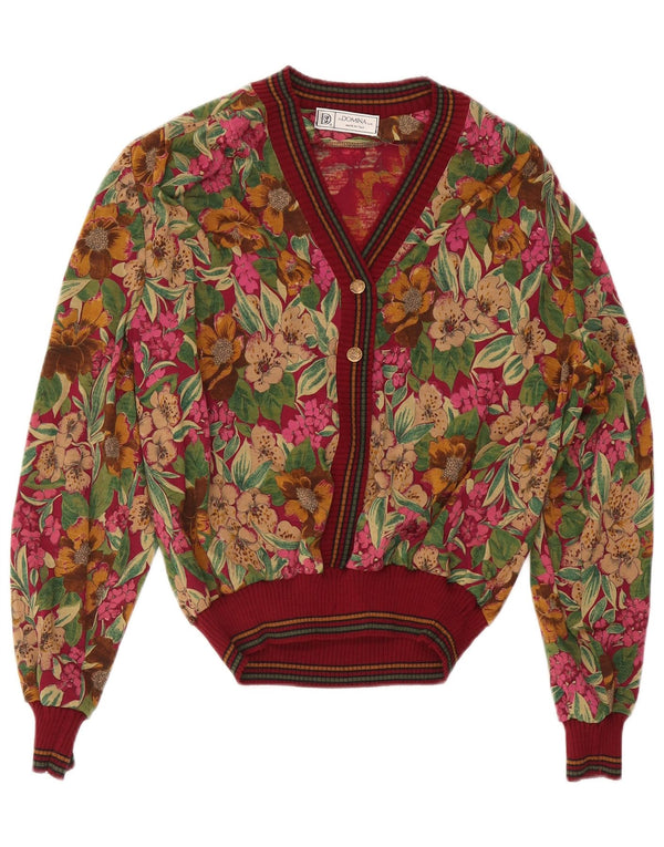 Domina Jersey Mujer con Cuello en V IT 48 XL Lana Floral Multicolor
