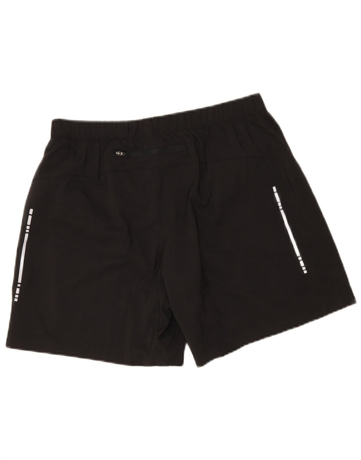 Pantalones cortos deportivos Asics para mujer UK 44 Mediano Negro Poliéster