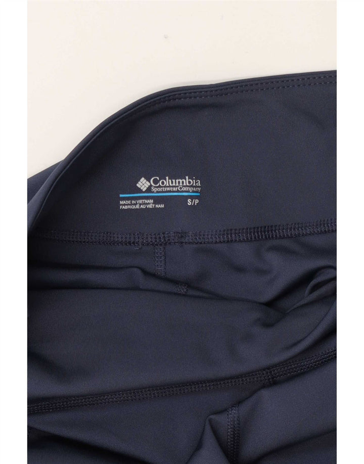 Columbia Leggings gráficos para mujer UK 40 Small Azul marino