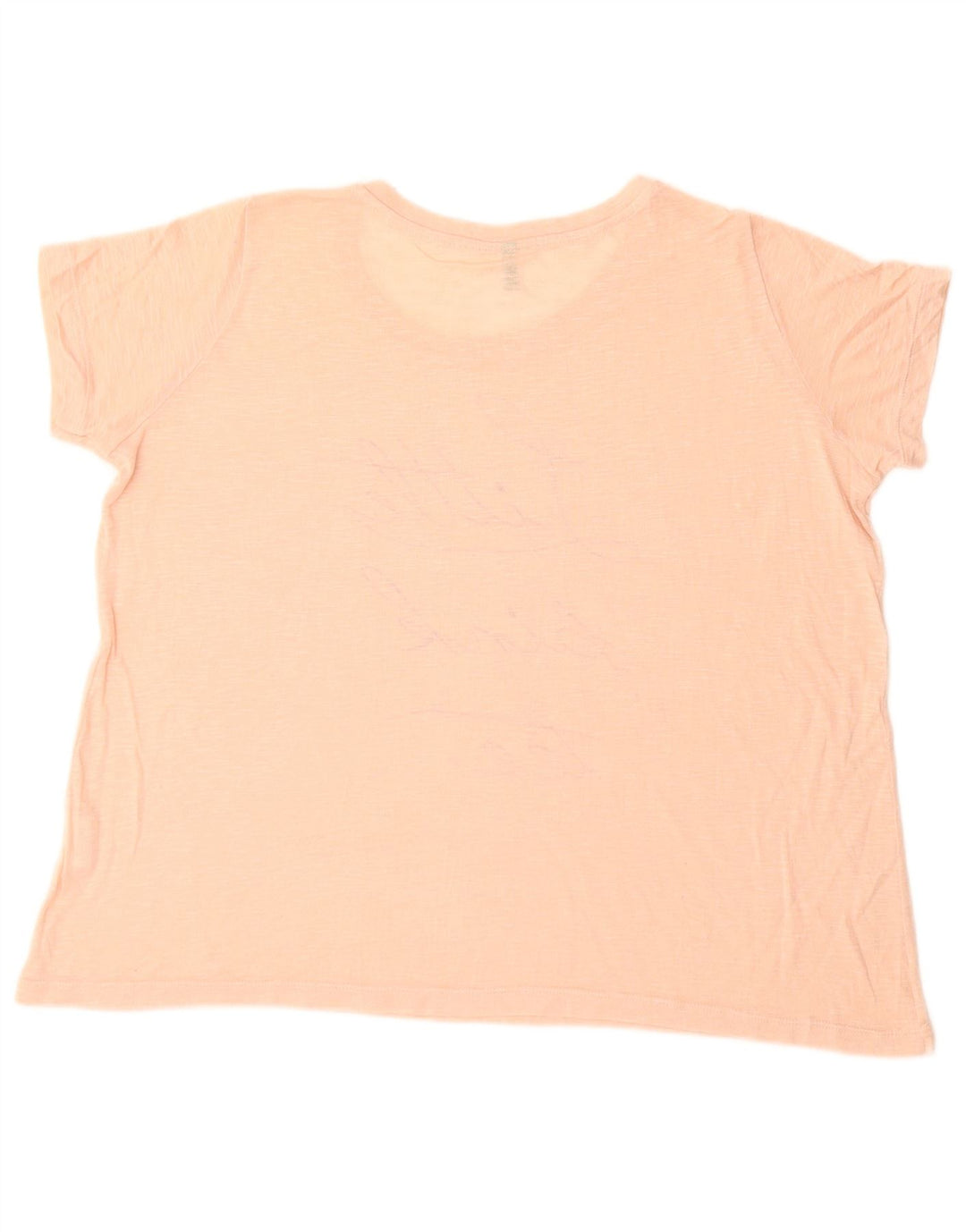 Benetton Camiseta Extragrande Con Estampado De Mujer UK 40 Small Pink Moteado