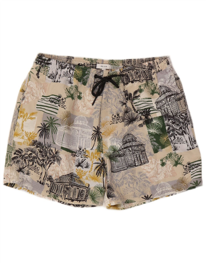Bañador con estampado gráfico para hombre Reiss Poliéster multicolor mediano