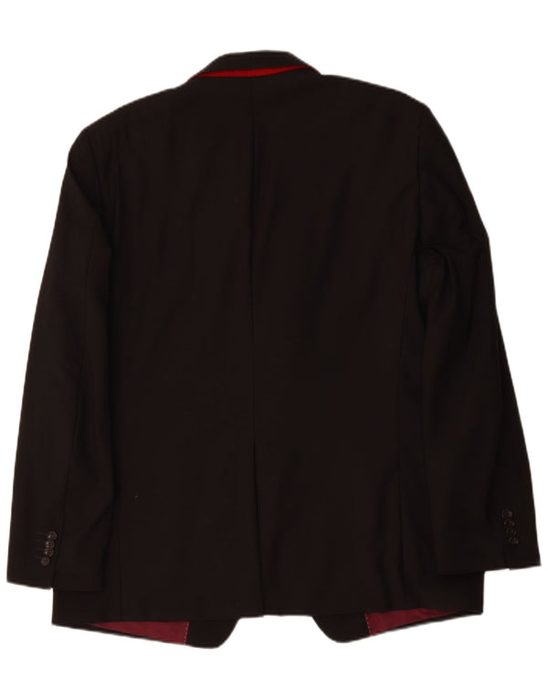 Tommy Hilfiger Chaqueta tipo blazer de 3 botones para hombre UK 42 XL Viscosa marrón