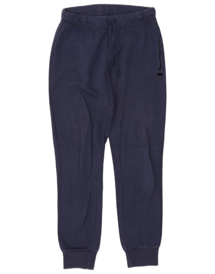 Champion Pantalones De Chándal Con Gráficos Para Hombre Joggers Small Azul Marino