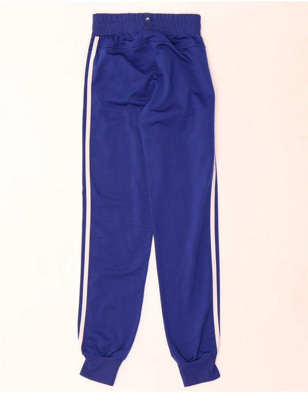 Adidas Pantalones de chándal para mujer Joggers UK 8 Small Azul marino Poliéster