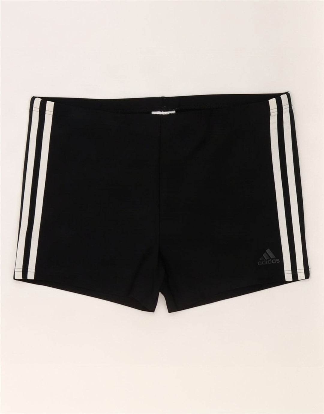 Adidas Hombre Bañador Corto Mediano Negro Poliéster