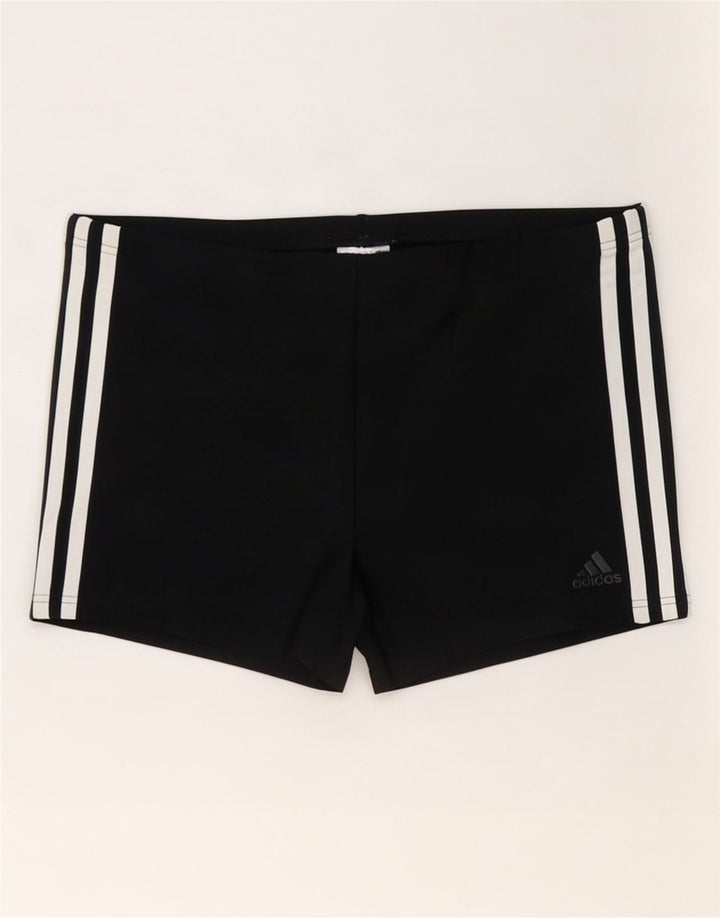 Adidas Hombre Bañador Corto Mediano Negro Poliéster