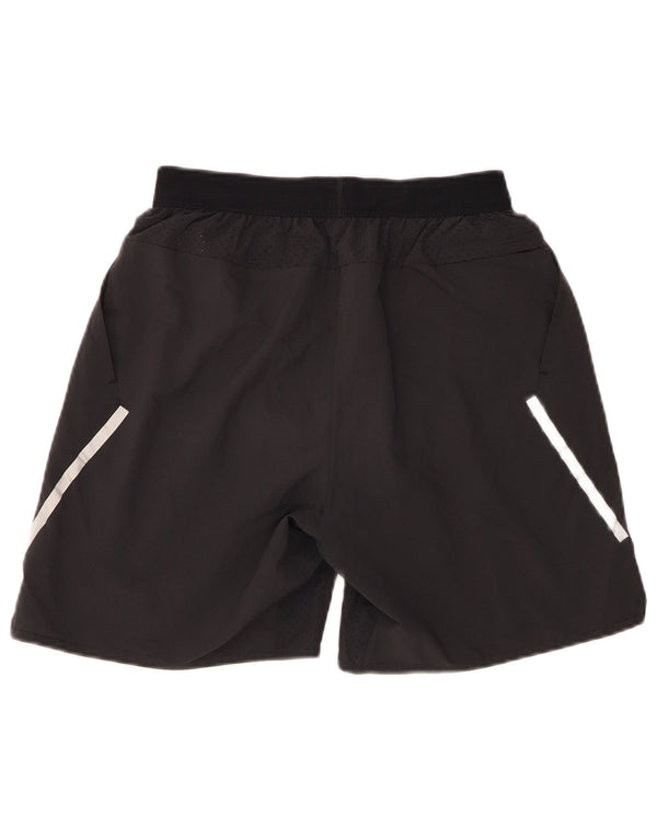 Nike Dri Fit - Pantalones cortos deportivos para hombre (poliéster), color negro