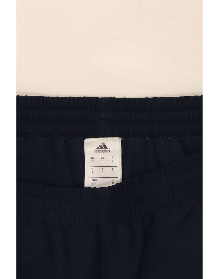 ADIDAS Mens Tracksuit Trousers Joggers Small  Navy Blue Polyester Vintage Adidas and Second-Hand Adidas from Messina Hembry 