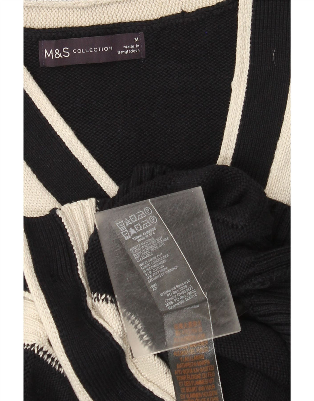 Marks & Spencer - Cárdigan para mujer, talla 40, talla mediana, color azul marino