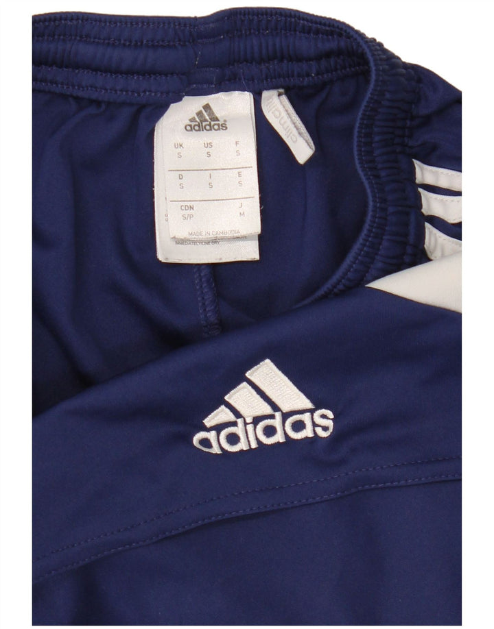 Adidas Mens Climalite Sport Shorts Pequeño Azul Colorblock Poliéster