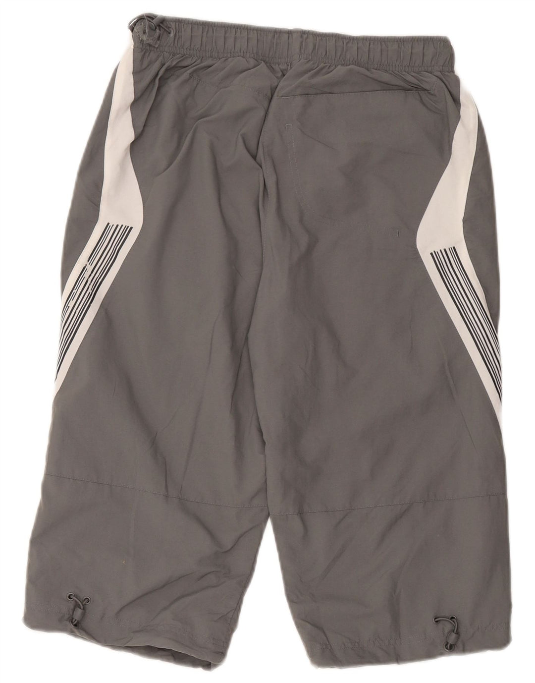 Bermudas deportivas Nike para hombre de nailon gris medio