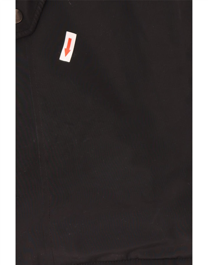 Penny Black Abrigo tipo capa con capucha para mujer UK 10 Small Black