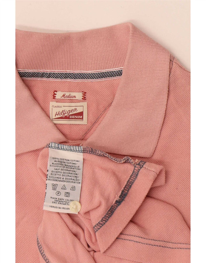 Polo Tommy Hilfiger Hombre Algodón Rosa Medio