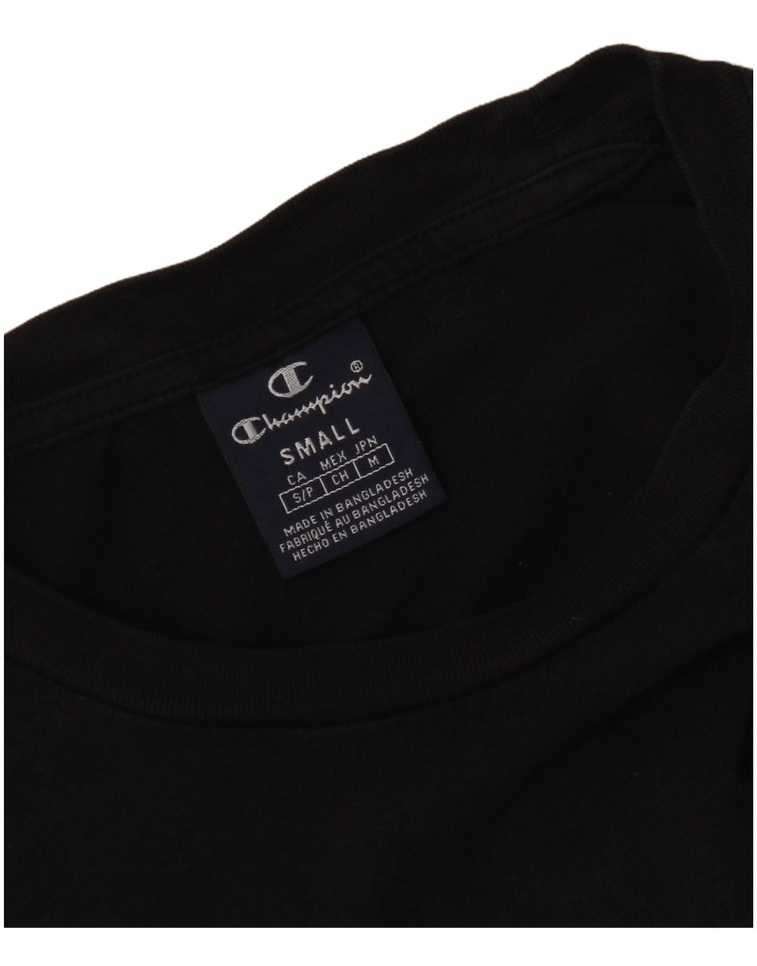 Champion Camiseta para mujer Top UK 10 Small Black