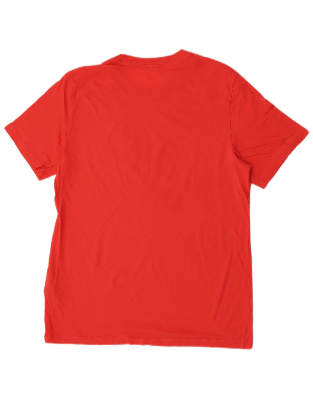 Nike - Camiseta gráfica para hombre, parte superior de algodón naranja mediano
