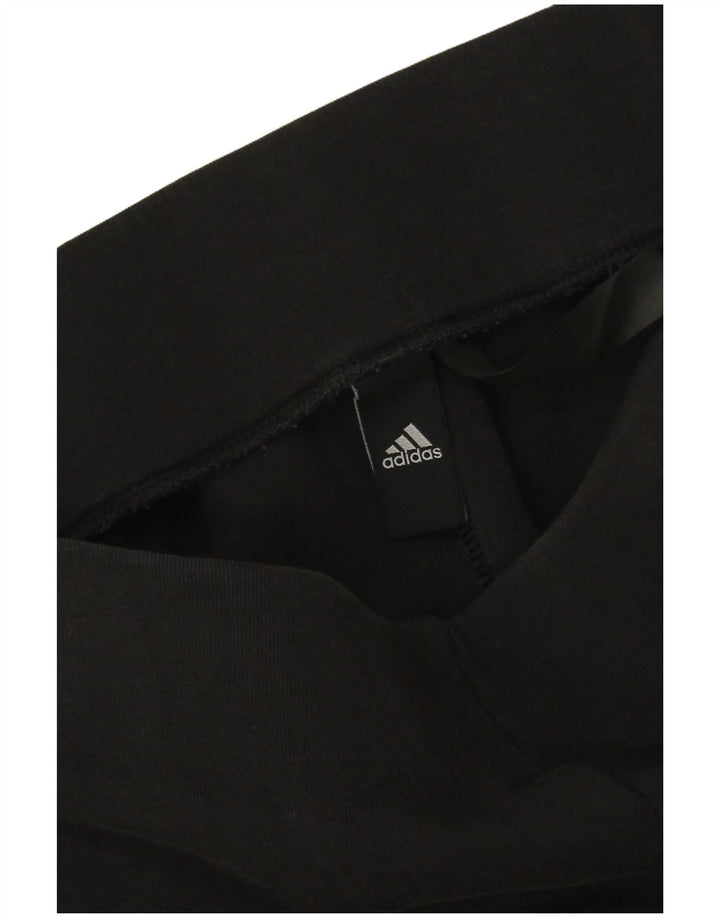 Adidas Mujer Chándal Pantalones Joggers UK 12 Medium Negro