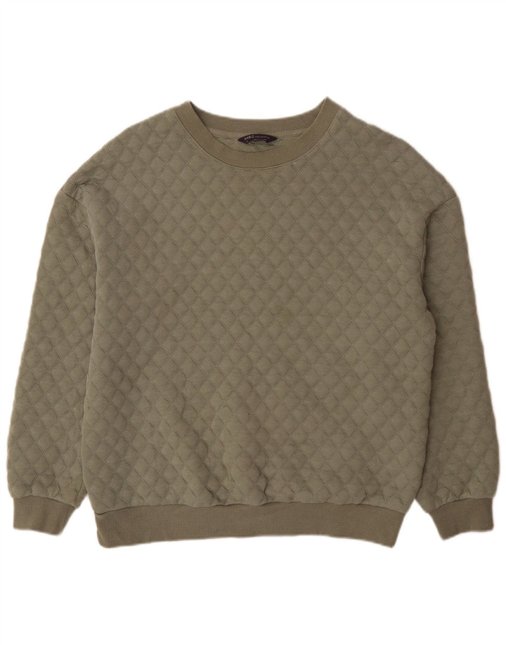 Marks & Spencer - Sudadera extragrande para mujer, talla 40, color caqui