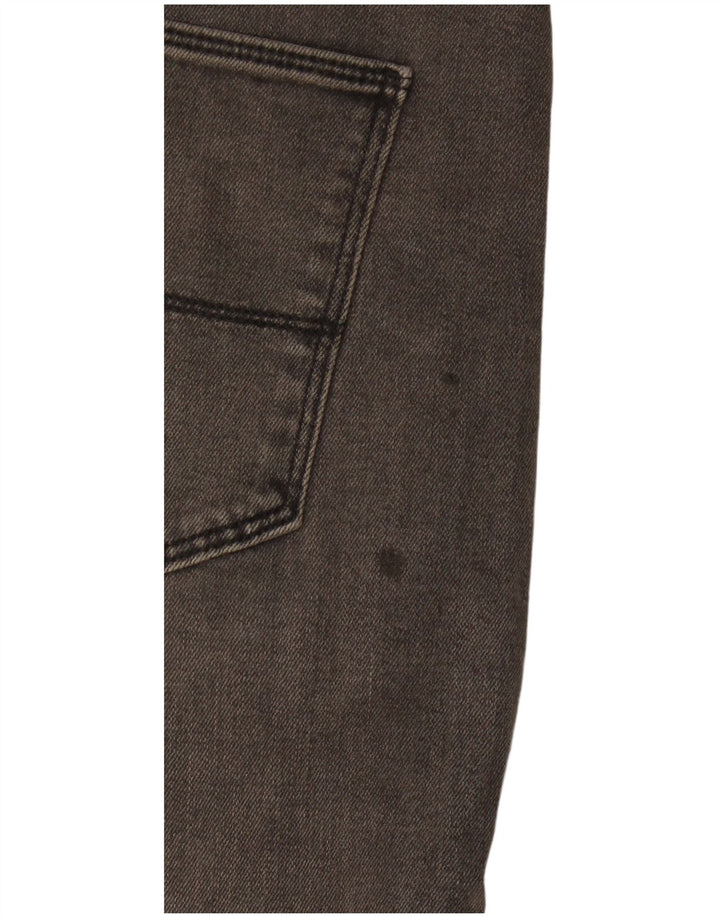 Marks & Spencer Vaqueros ajustados para hombre W36 L33 Algodón gris