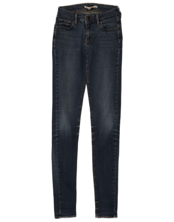 Vaqueros Levi's Super Skinny Mujer W25 L32 Algodón Azul