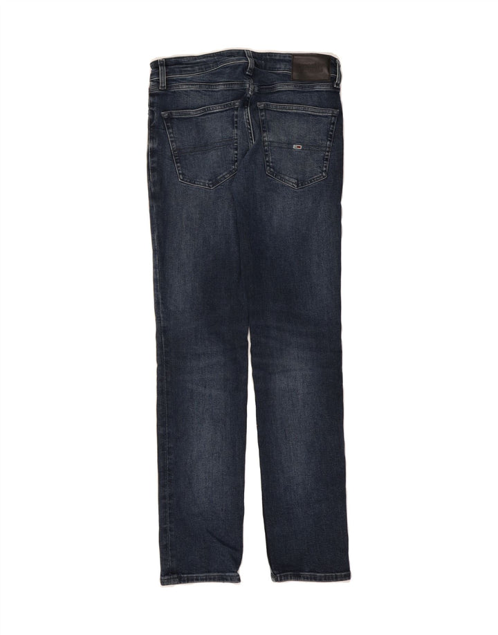 TOMMY HILFIGER Mens Slim Jeans W30 L32 Blue Cotton Vintage Tommy Hilfiger and Second-Hand Tommy Hilfiger from Messina Hembry 