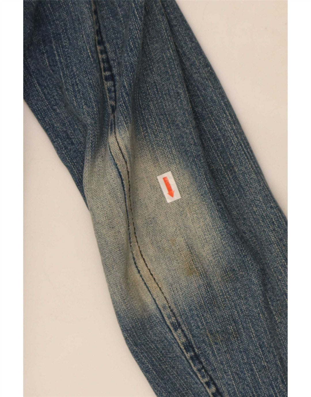 Topshop Chaqueta tipo blazer vaquera con 2 botones para mujer UK 44 Algodón azul medio