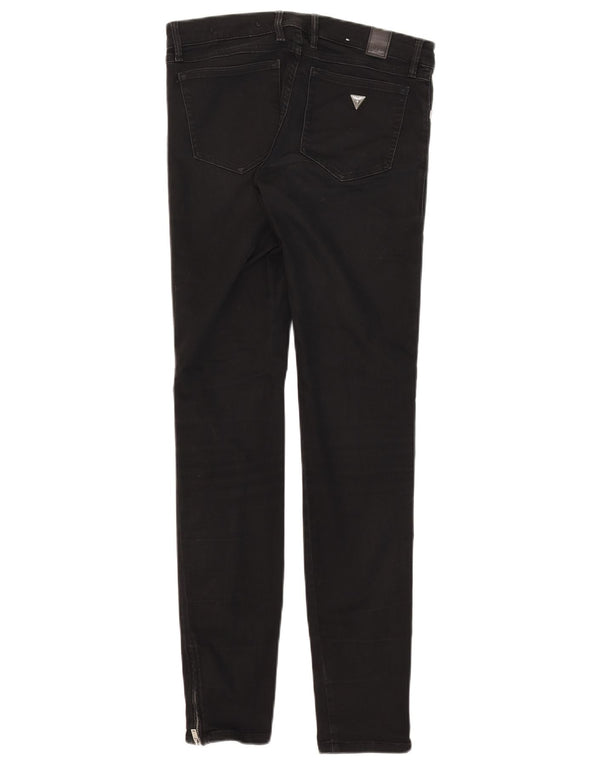 Guess Mujer Marilyn Skinny Jeans W27 L30 Algodón Negro