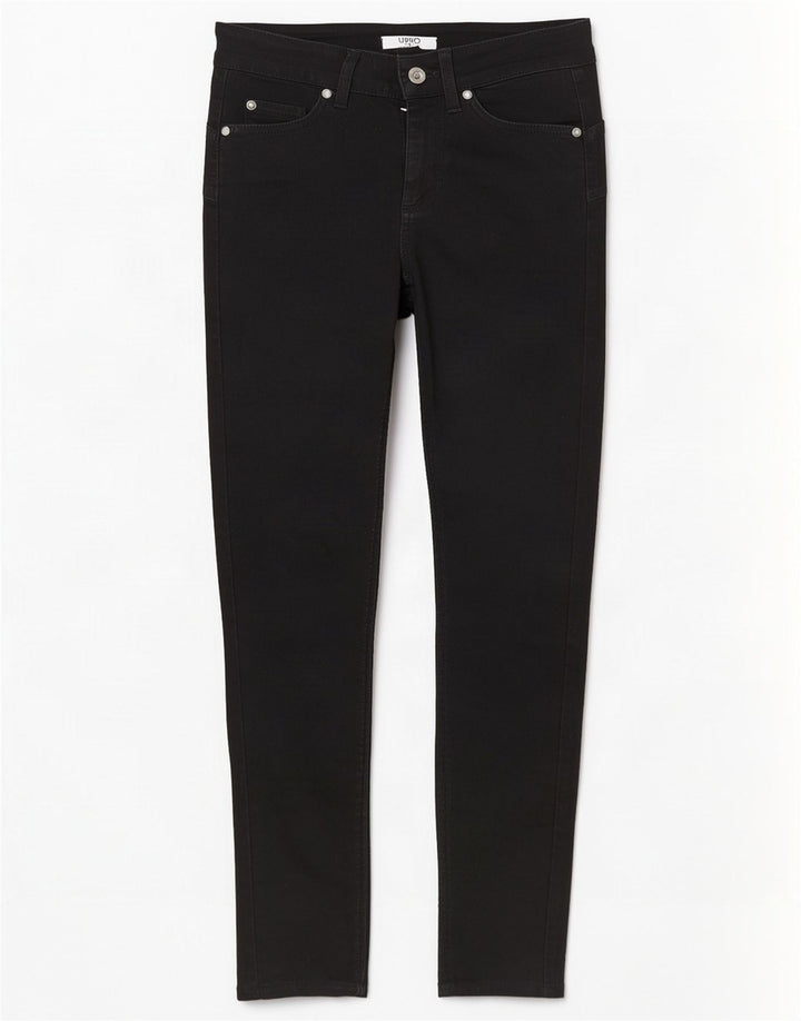 Vaqueros pitillo para mujer Liu Jo W22 L26 Negro