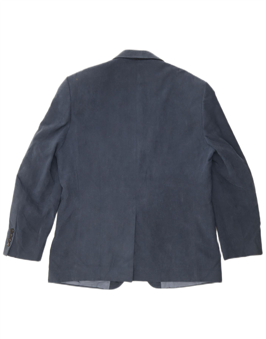 Marks & Spencer Chaqueta tipo blazer de 2 botones para hombre UK 38 Poliéster azul medio