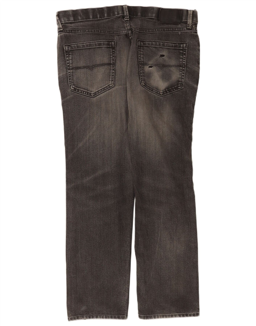 Marks & Spencer Vaqueros rectos de corte regular para hombre W34 L29 Algodón gris