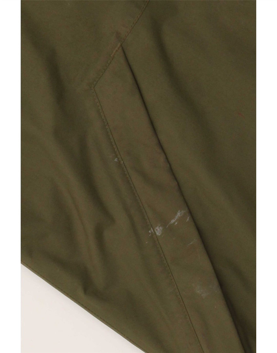 Berghaus Chaqueta impermeable con capucha para hombre UK 42 XL Caqui Poliamida