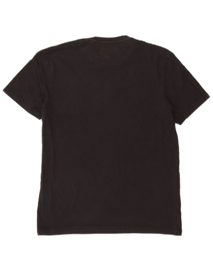 Lyle & Scott - Camiseta para hombre, talla pequeña, algodón negro