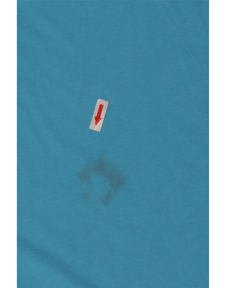 Camiseta Nike Hombre Top XL Azul Algodón