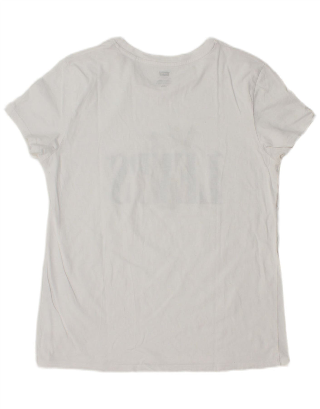 LEVI'S Camiseta gráfica para mujer Top UK 44 Large White